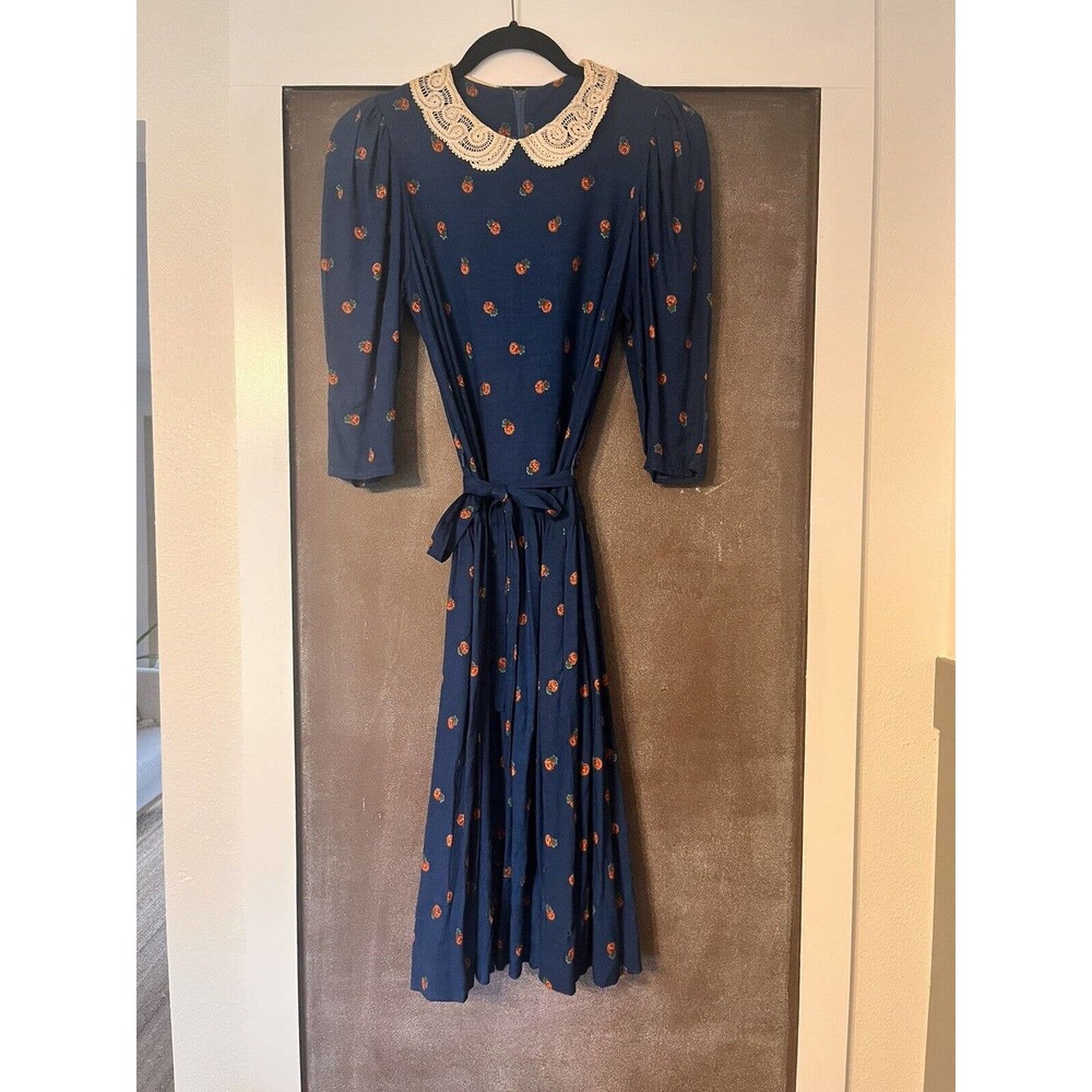 Robbie Bee Floral Dress Vintage Size 7